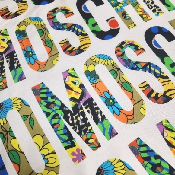 Moschino 100% Silk Scarf - Picture 10 of 13
